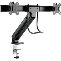 LOGILINK BP0102 - Dual monitor mount, 17-27'', with handle, curved screens