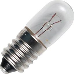 SCHIEFER LIGHTING SCHI 102825600 - E10 T10x28, 6.5 V, 307 mA, 2 W, C2R, 2K hrs, clear