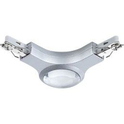 PAULMANN PLM 95485 - URail L connector, illuminated, 141x141 mm, 5.3 W, chrome