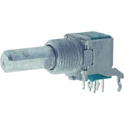 RK09L12B-LOG10K - ALPS rotary potentiometer, logarithmic, 6 mm, stereo, 10 K