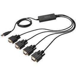 DIGITUS DA-70159 - DIGITUS® USB 2.0 4 x RS232 cable