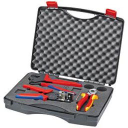 KNIPEX KN 97 91 01 - Tool case photovoltaics, crimping dies not stocked