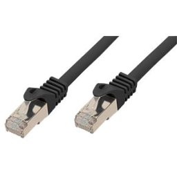SHIVERPEAKS SHVP 75530-S - patch cable, Cat.7 raw cable, PIMF, LSZH, black, 2 m