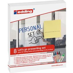 EDDING SET 03 - Personal set for presentations