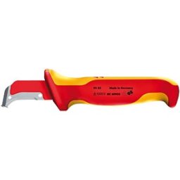 KNIPEX KN 98 55 - Cable jacket knife 155 mm, sliding shoe