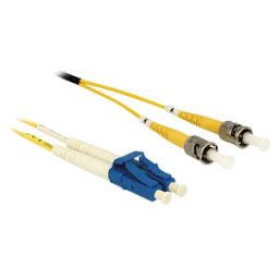 DELOCK 84612 - Duplex-LWL, LC/ST, 09/125µ 2m OS2
