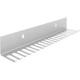 DELOCK 66888 - Cable organiser, 318 x 65 mm, for wall mounting, grey