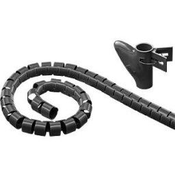 GOOBAY 51924 - Cable management, cable trunking, 2.5 m, black