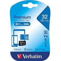 VERBATIM 44013 - MicroSDHC memory card 32GB, Verbatim, Class 10