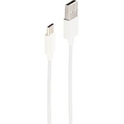 SHIVERPEAKS SHVP BS14-13041 - Sync & charging cable, USB-A -> USB-C, 1.0 m, white