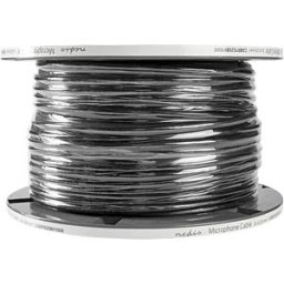 N CABR1525BK1000 - Nedis Microphone Cable 2 x 0.25 mm² Copper 100.0 m Round