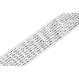 WAGO 210-831 - Marking strips for Smart Printer, 2.3 mm, white