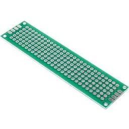 BERRYBASE LR-DS-28 - breadboard, double-sided, 80 x 20 mm