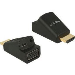 DELOCK 65895 - Adapter HDMI-A male > VGA female with Audio