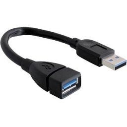 DELOCK 82776 - USB 3.0 15-cm A-plug/socket extension