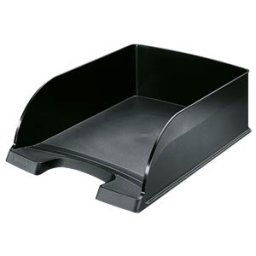 LEITZ 52330095 - Leitz Plus letter tray, jumbo, black