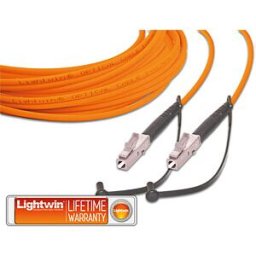LIGHTWIN LSP-50 LC-LC2 - Simplex fibre optic patch cable, MM OM2, LC - LC, 2.0 m