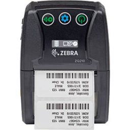 ZEBRA ZQ210L - Mobile Bon- and Labelprinter, direct thermal, linerless, Bluetoo