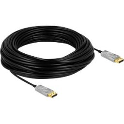 DELOCK 85888 - Active Optical Cable DisplayPort 1.4 8K 25 m