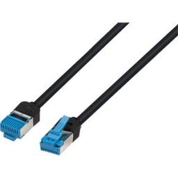 TTL NETWORK TTL 1812-VF-2,5 - Cat.6a VariFlex U/FTP Patch cable, 6kV, black, 2,5m