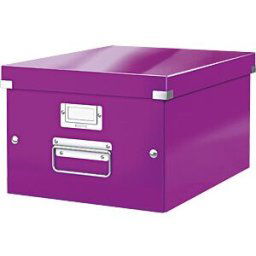 LEITZ 60440062 - Archive box C&S WOW, medium, violet