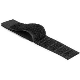 DELOCK 19098 - Cable holder with Velcro, self-adhesive, 110 x 20 mm, 10 pcs. Bl