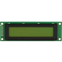 DISPLAY ELEKTRONIK LCD-PM 2X20-6 A - LCD module, 2x20, H:5.6mm, ge/gn, w.Bel.