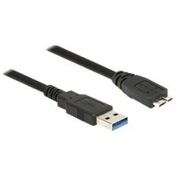 DELOCK 85072 - Cable USB 3.0 Type-A male > USB 3.0 Type Micro-B male 1.0 m blac