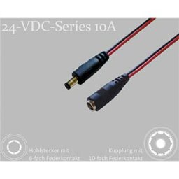 BKL 075907-4000 - Adapter cable, 4000 mm, DC connector to DC coupling