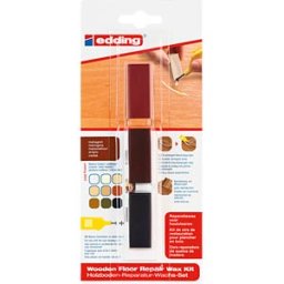 EDDING 8902-4604 - Mahogany wooden floor repair wax kit