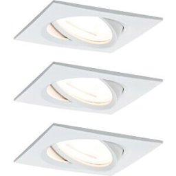 PAULMANN PLM 93472 - Recessed luminaire LED Nova 3 x 6,5 W, 2700 K, white matt