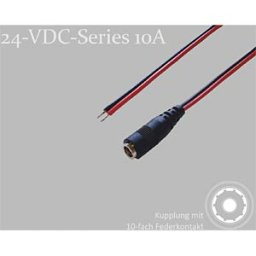 BKL 075904-750 - Adapter cable, 750 mm, DC coupling to open ends