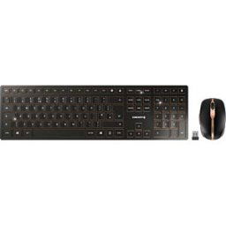 CHERRY JD-9100GB-2 - Keyboard/mouse combination, wireless, layout: UK