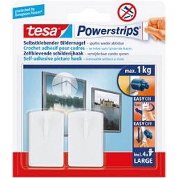 TESA 58031 - Tesa® Powerstrips® picture nails, white