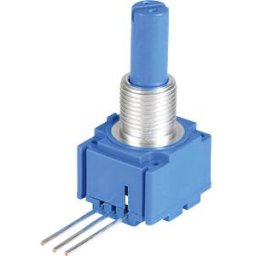 BOURNS BOU 91A1AB28D18L - Rotary Potentiometer, 50 kOhm, logarithmic, 6.35 mm