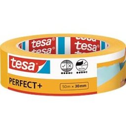 TESA 56537 - tesa masking tape Perfect+, indoor, 50 m x 30 mm