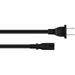 KABELMEISTER KM SK4070-S050 - Power cable America/USA type A to C7/Euro 8 socket, black, 5 m