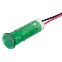 APEM APM QS83 G24 - Indicator LED, 24 V DC, 8 mm, wired, green