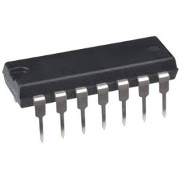 TEXAS INSTRUMENTS 74HC 11 - Triple AND gate, 2 ... 6 V, DIL-14