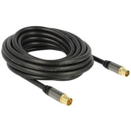 DELOCK 88925 - Connection cable, IEC plug socket 5.0 m