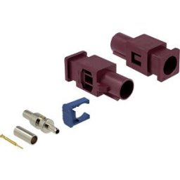 DELOCK 89758 - FAKRA D plug spring pin for crimping