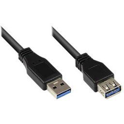 GOOD CONNECTIONS GC 2711-S01 - USB 3.0 male A > female A, 1m