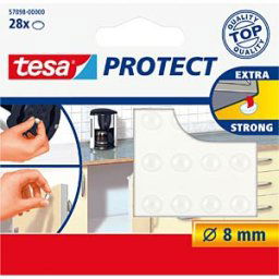 TESA 57898 - TESA noise stopper, transparent, 28 pieces