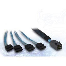 INTER-TECH IT88885003 - SFF-8643 > 4x SATA, 50 cm