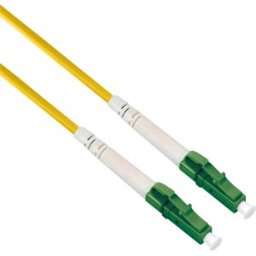 ROLINE 21158623 - LWL patch cable, LC-APC simplex, OS2, 9/125 µm, yellow, 5 m