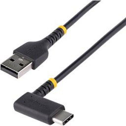 STARTECH.COM ST R2ACR-15C-USB - Sync and charging cable, USB-A -> USB-C, 0.15 m, black