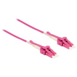 DELOCK 85132 - Cable Optical Fibre LC > LC Multimode OM4 1 m