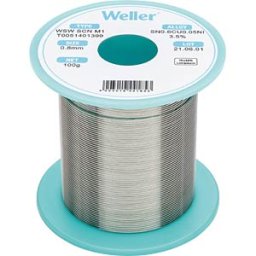 WELLER WSW T0051401399 - SCN M1 solder wire, Ø 0.8 mm, 100 g