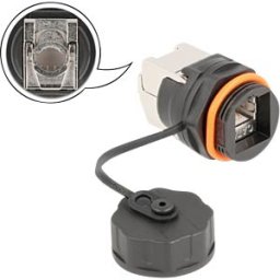 DELOCK 86698 - Cable Connector RJ45 jack to Cat.6A LSA