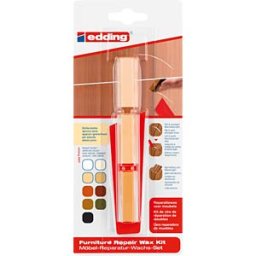 EDDING 8901-4609 - Spruce/pine furniture repair wax kit